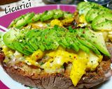 Pas rețetă 🥑Bruschette avocado, scrambled eggs and cheese 5 fotografie