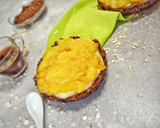 Foto del paso 4 de la receta: Tarta chocoavena con mango y jengibre