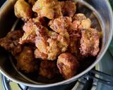A picture of step 3 of Gobhi (Cauliflower) Manchurian.