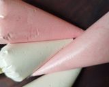 Foto langkah ke 3 dari resep Bolu Kukus Mekar Merah Putih.