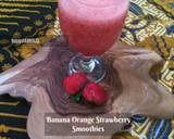 Cara Membuat Banana Orange Strawberry Smoothies 5