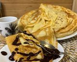 Une image de l'étape 4 de Pâte à crêpes.