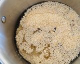 A picture of step 1 of Quinoa and White Kidney Beans Salad.