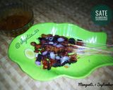 Foto langkah ke 7 dari resep Sate Kambing Bumbu Simpel.