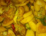 पौष्टिक आलू गोभी फ्राई (paustik aloo gobi fry recipe in Hindi) रेसिपी चरण 4 फोटो