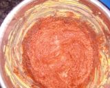 A picture of step 1 of Red velvet chocolate cookies.