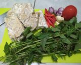 Foto langkah ke 1 dari resep Tempe Telur Penyet.