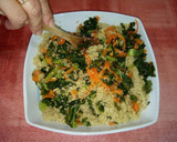 Foto del paso 4 de la receta: Salteado de kale con quinoa