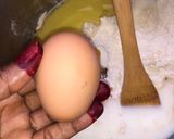 A picture of step 5 of Challa bread.