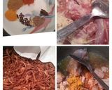 A picture of step 1 of Mutton Qorma.