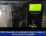 A picture of step 1 of Caramel Chocolate in Egg.