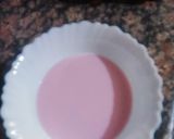 A picture of step 2 of Saggo Rose Fluda.