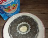 Foto langkah ke 6 dari resep Puding Cincau Susu.