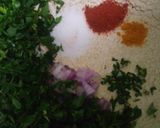 A picture of step 2 of Methi -palak ka Mix Thepla.
