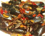 Foto del paso 3 de la receta: Mejillones con pimiento
