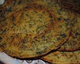 A picture of step 15 of Indian chickpea flat bread.