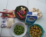 Foto langkah ke 1 dari resep Buncis Kuah Susu.