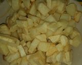Foto del paso 1 de la receta: Tortilla de papas y batatas rellena con muzzarella y jamón