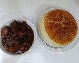 عکس مرحله 1 از دستور فسنجان با ته‌دیگ نان لواش