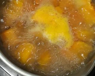 Puding Labu Lapis Puding Cendol Dan Pandan - Step 1