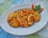 Foto langkah ke 7 dari resep Perkedel Tahu Keju Sayur.