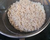 A picture of step 1 of Dahi bhalley chat.