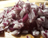 Foto del paso 1 de la receta: Nidos de calabacín relleno de atún y queso azul