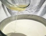 Foto del paso 3 de la receta: Panna cotta de coco con coulis de jamaica con mezcal