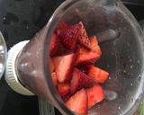 A picture of step 1 of Strawberry jam filled puto.