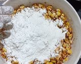 A picture of step 2 of Crispy Corn Chat.