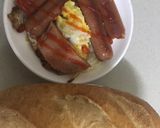 Hình bước làm 2 của món Bánh mì chảo
