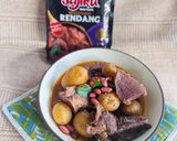 Foto langkah ke 5 dari resep 274. Rendang Daging Sapi Bumbu Instan Tanpa Santan.