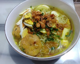 Foto langkah ke 4 dari resep Soto ayam kuning.