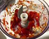 A picture of step 3 of Yum Woon Sen with Mixed Toppings and Salted Eggs.
