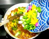 Une image de l'étape 3 de Kadai au poulet (Kadai chicken).