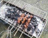 Foto langkah ke 8 dari resep Sate Kambing Empuk Sat Set.