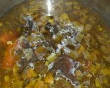 Foto del paso 3 de la receta Sopa de tofu con algas y verduras