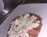 A picture of step 3 of Masala oats cheela pizza.