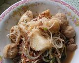 Foto langkah ke 4 dari resep Rujak Bakso Khas Banyuwangi.