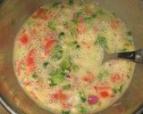 A picture of step 1 of Masala Omlette.