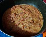 A picture of step 5 of Nolen Gurer Gajar er Halwa.