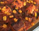 صورة لخطوة 2 من وصفة تبسي سلمون مع رز بالشعريه