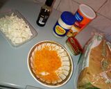 A picture of step 1 of Stuffed bread rolls.
