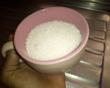 A picture of step 1 of Homemade sugar syrup.
