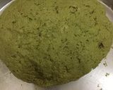 A picture of step 3 of Bathua puri.