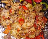 صورة لخطوة 2 من وصفة كبد ة وقوانص