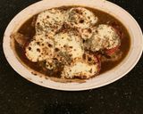 A picture of step 3 of Chicken Caprese.