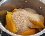 A picture of step 1 of Mango Jam.