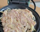Foto langkah ke 3 dari resep 653. Crispy Beef Potato Waffle - snack MPASI.