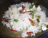 ভেজ ফ্রায়েড রাইস(Veg Fried rice in bengali) রেসিপি ধাপ - 3 ছবি